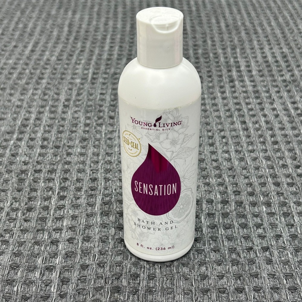 Young Living Sensation Bath and Shower Gel 8oz Essential Oil Ylang Ylang Jasmine